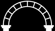 hink bout a lan Nina designed a semicircular arch made of wrought iron for the top of a mall entrance. he nine segments between the two concentric semicircles are each 3 ft long.
