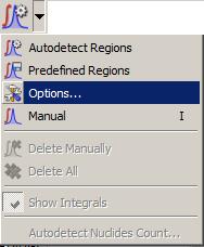 By default, the integration is done by summing up all points within the defined region.
