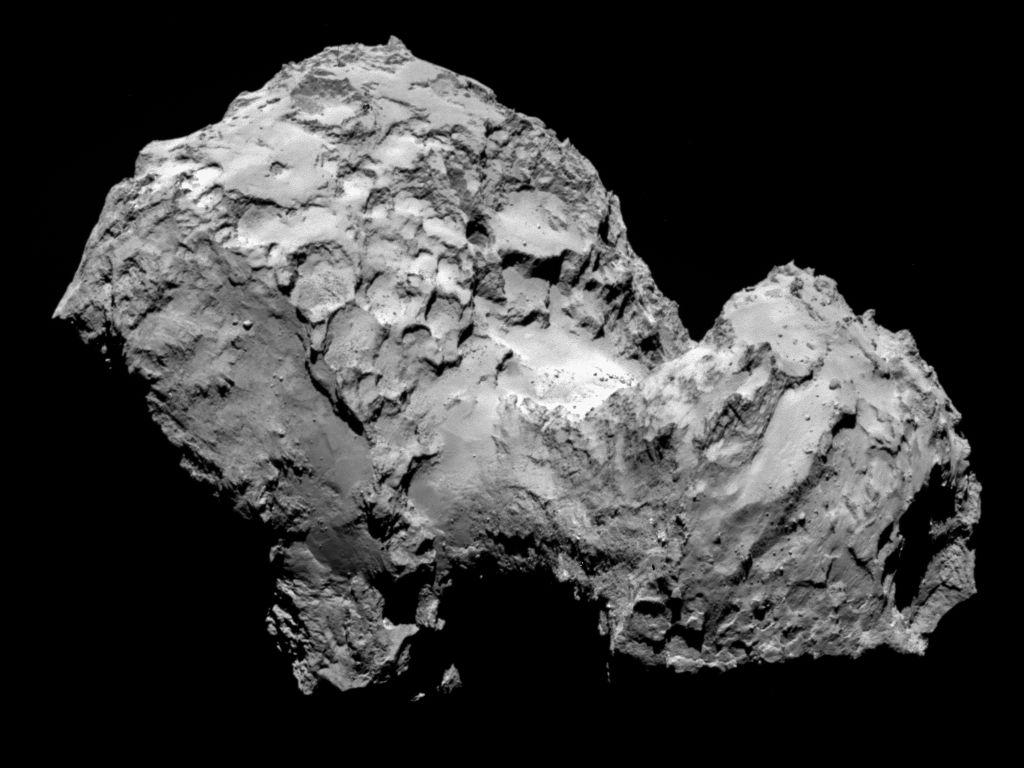 Comet 67P As seen from the Rosetta