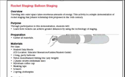 Balloon Rocket Learn how