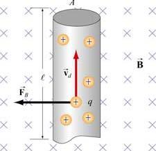 F mag l : I( l B) length vector with a magnitude l and directed along the direction of the electric current.