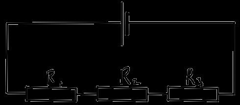 Resistors in Series For two or more resistors in series, their total