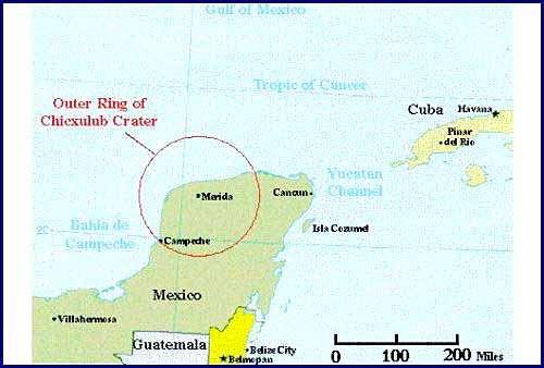 Yucatán Peninsula of Mexico
