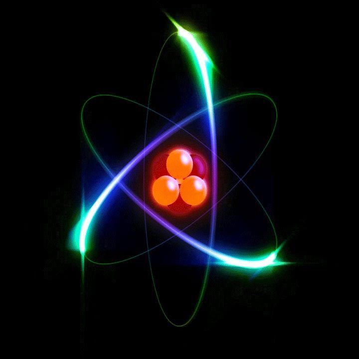 How small are atoms? This is an atom Electricity starts in an atom Electricity starts with an atom. This is a model of an atom. Everything in the universe is made up of atoms.