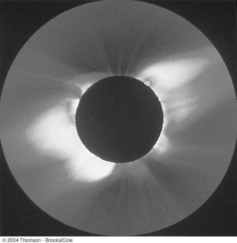 Corona or of the Sun Very low density 10 million to 10 billion x less