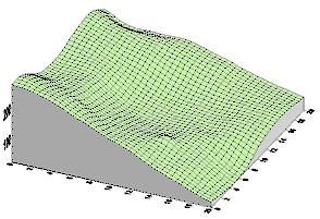 Digital Elevation Model (DEM) Each cell stores the elevation value as an attribute two approaches for determining the surface z value of a location between sample points.