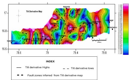 Structural Delineation with Geophysical Approach In Parts of Eastern Darwar Craton C) Analytical signal Figure 2d Analytical signal map of the study area The analytical signal (Total gradient) figure