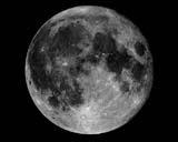 - Faulkes Telescope Project The Moon total 46.0 arcmin 352 000 km 7. Use the circle shape to measure the diameter of the Moon. Is the image exactly circular? 8.
