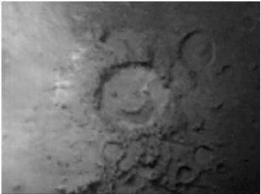 Sometimes, the mind sees what it wants to see in a picture Galle Crater (Smiley Face) [MOC 2003] Mars Heart [MOC 1999] The