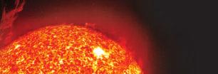 Without the Sun s heat, Earth would become colder than the North Pole. The Sun s outer layer, called the corona, is about 8,000,000 miles thick.