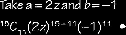 k = 5376 vaue of X ( The formua for the noma expanson of (a + )"s sometmes caed the noma theorem. (a + )" = an + "Can- + "C,U"-~~~ +... + "Cpn-'Lf +.
