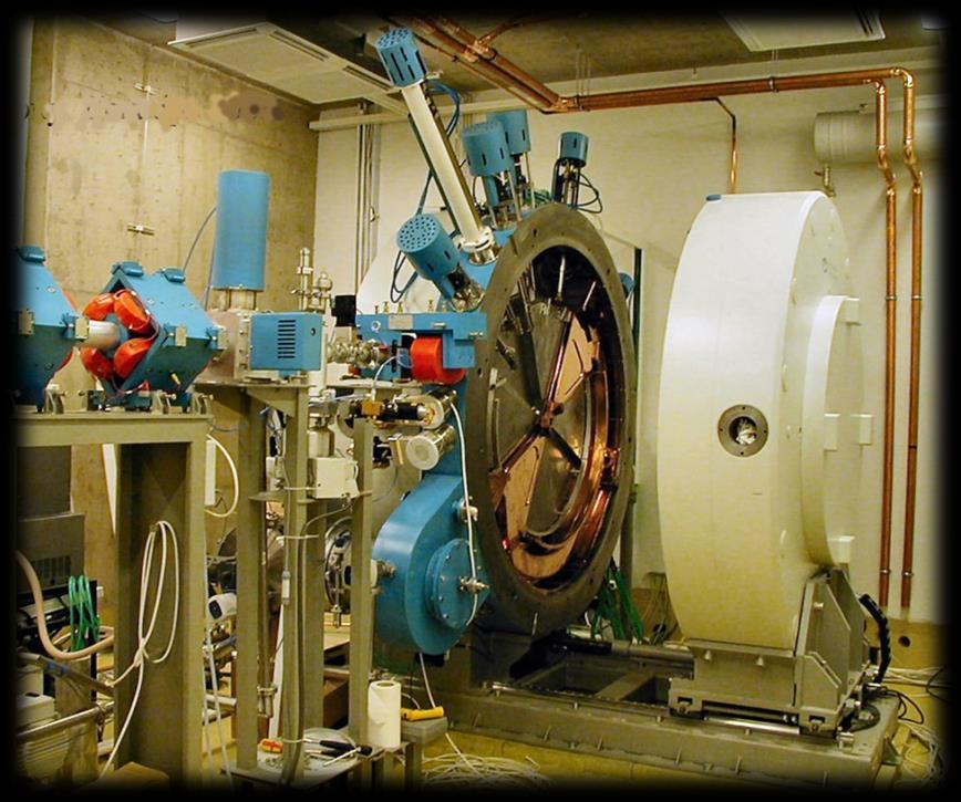 The cyclotron is intended to effectively produce both ultra shortlived and short-lived radionuclide's.