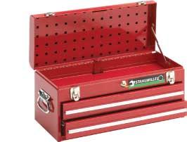 Tool boxes 326/2 Tool box with 2 drawers and a safety lock.