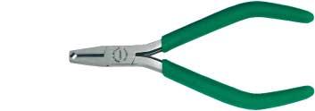 664 Electronics oblique cutters ZL DIN ISO 9654, as No 663, but without bevelled cutting edges, for flush cutting of soft and medium hard Cu- and diode wires.