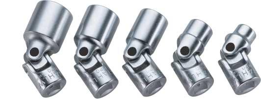 00 402aK f UNIFLEX sockets P Q short version, HPQ high performance steel, chrome plated. Spline A d d 2 d 3 L t t 2 size " mm mm mm mm mm mm g S 054206 8 /4 9.5 2.7 5.6 32 6.4 9.8 6 5 0.