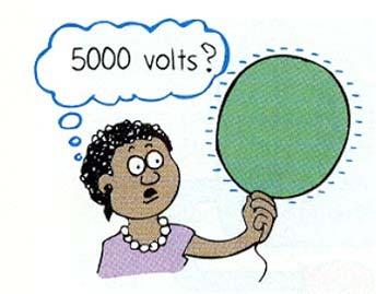 How dangerous is 5000 volts?