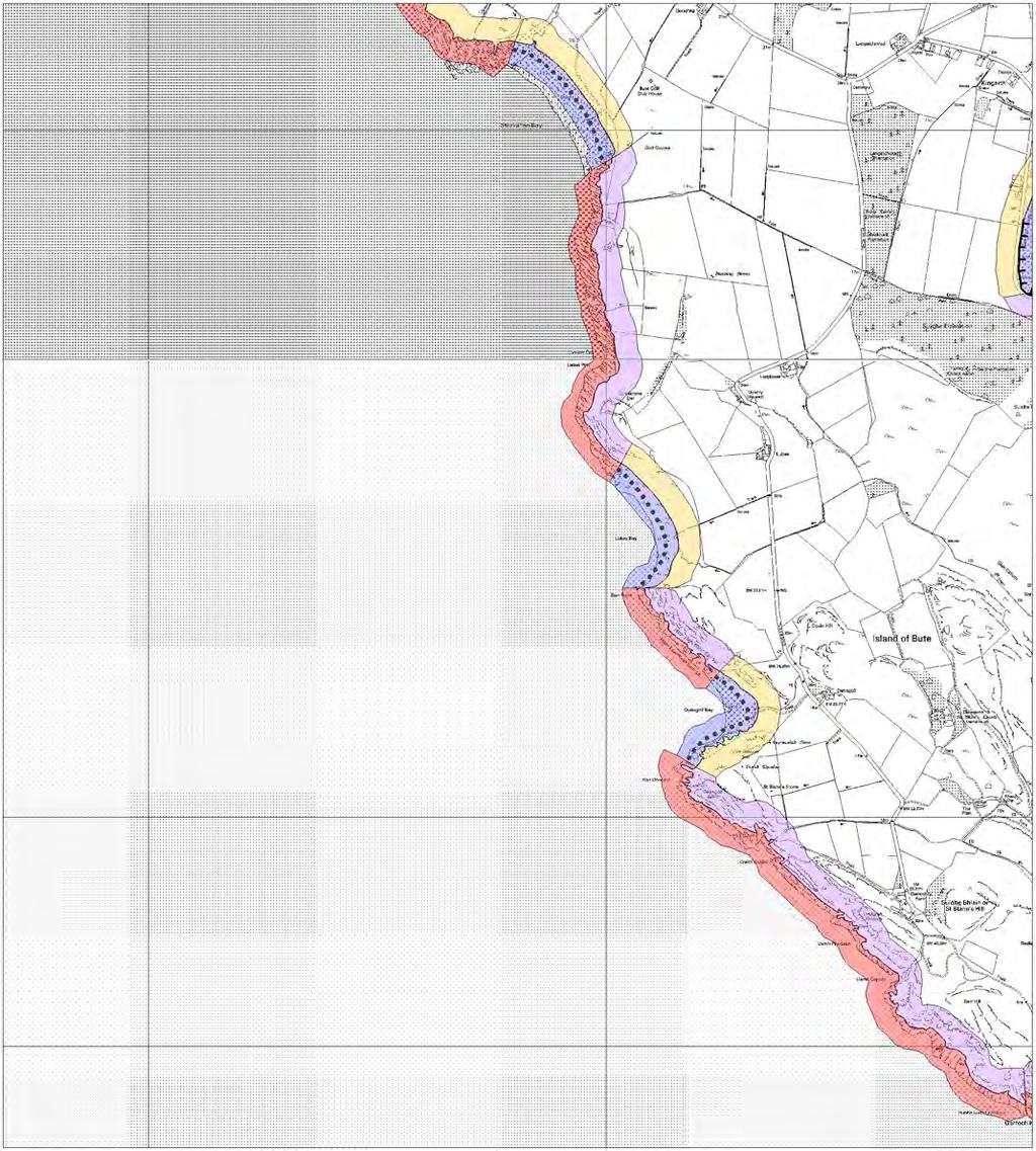 BUTE MAP 6 - HINTERLAND GEOLOGY AND FORESHORE GEOMORPHOLOGY Garroch Head