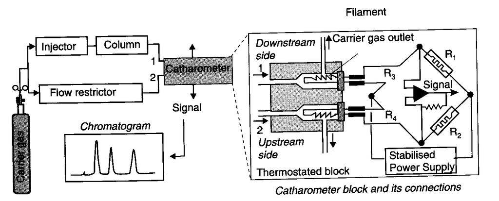 Schematic of a thermal