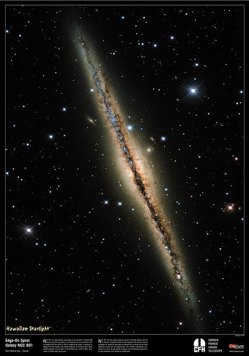 NGC 891 edge-on