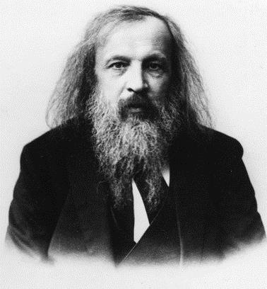 Dmitri Mendeleev In the 80 s he devised a periodic table where the elements were ordered by their atomic masses.