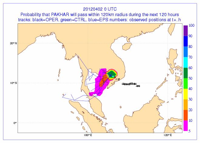 I. Overview of tropical cyclone which have affected /impacted Kingdom of Cambodia in 2012 1.