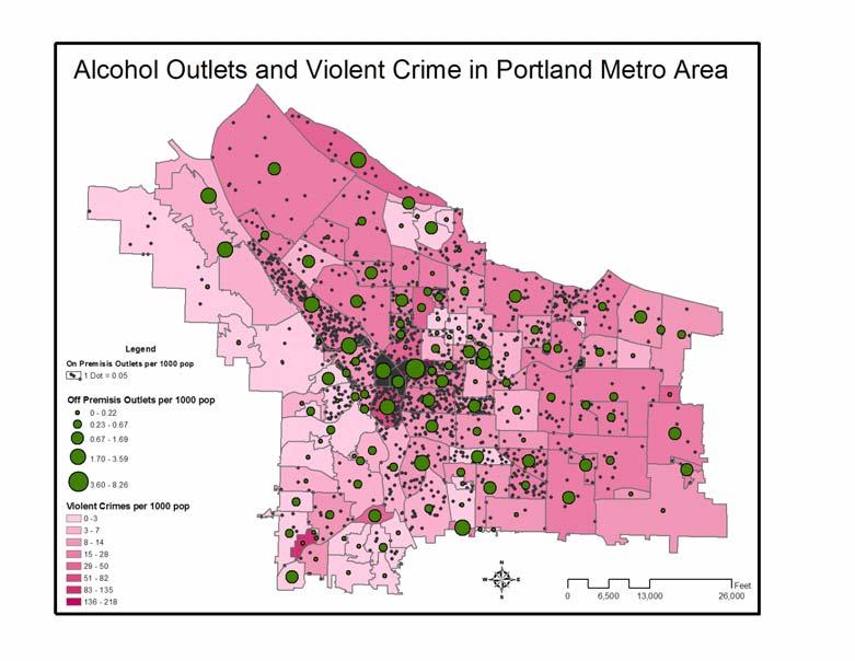 Methodology Data was normalized using 2000 Census population data for each neighborhood Crime and store counts were divided by the population of the