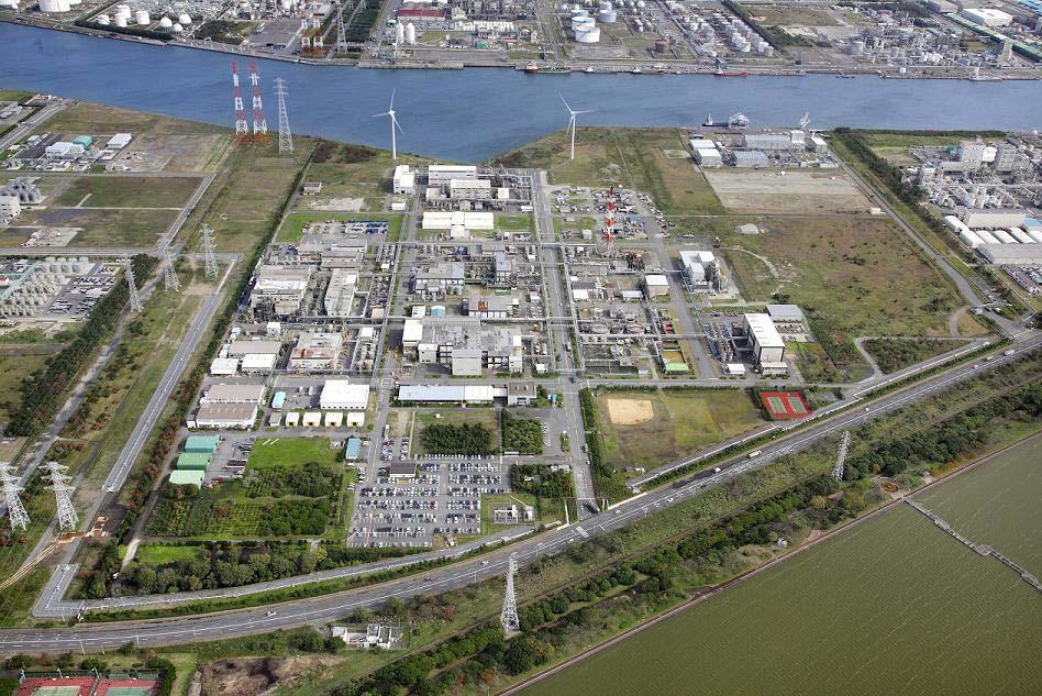 Plant outline DIC KASHIMA PLANT Location: Kashima coastal Industrial complex(japan)