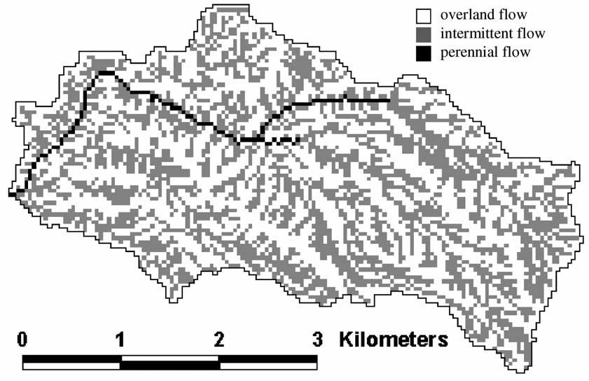 C.-Y. Lin et al. / Soil & Tillage Research 68 (2002) 143 152 147 Fig. 4. Spatial distribution of overland flow illustrating portions of watershed with net erosion. (RUSLE) (Renard et al.