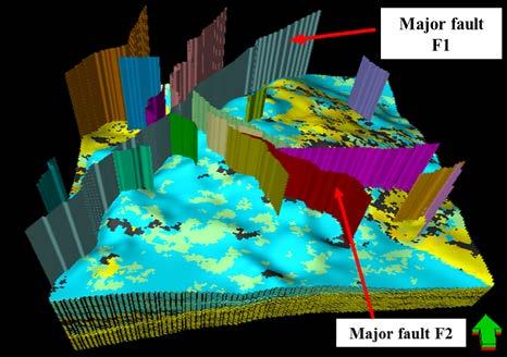Data The seismic data employed in this study consist of twentythree 2D migrated lines and one 3D seismic cube, covering an area of approximately 350 km 2.
