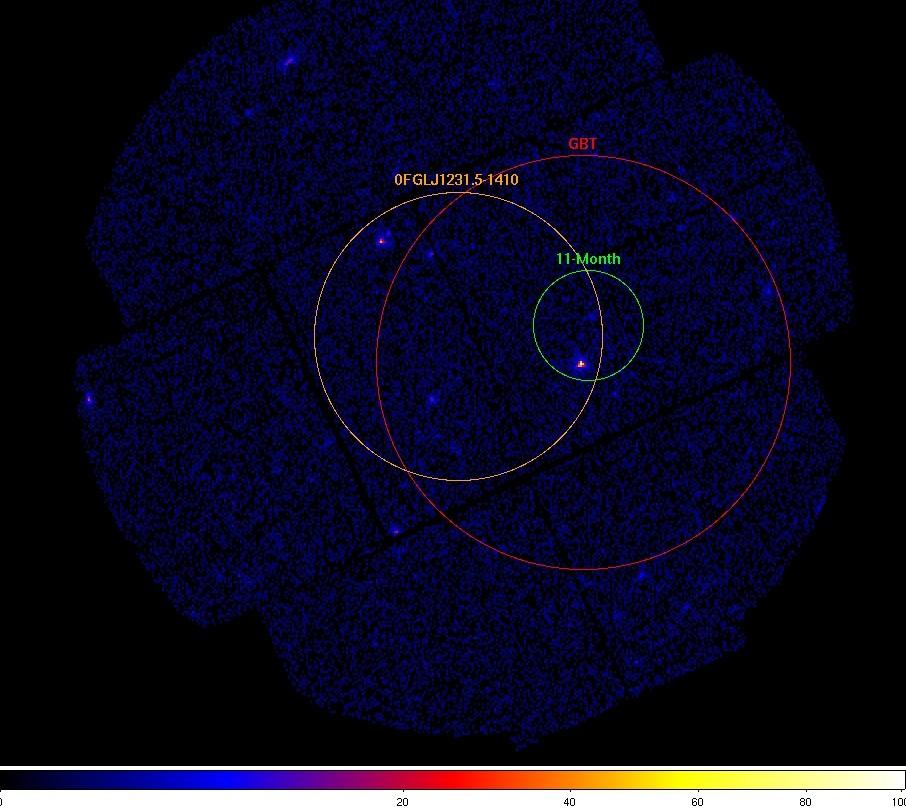 0FGL J1231.5-1410 is PSR J1231-14 3.68 ms spin 1.86 day orbit 0.