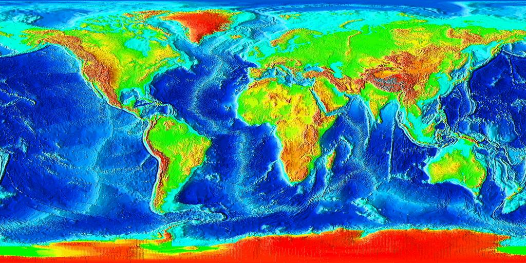 The Oceans Ocean Surface Area Water Volume Avg.