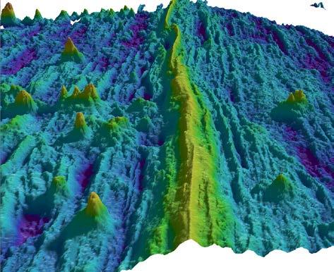 Deep Ocean Basins Cover about 30% of Earth's surface Abyssal plains (Tiefseeboden) Flat, deep ocean floor Depth may be 3-5 km Sediments bury topography of oceanic crust Deep sea trenches