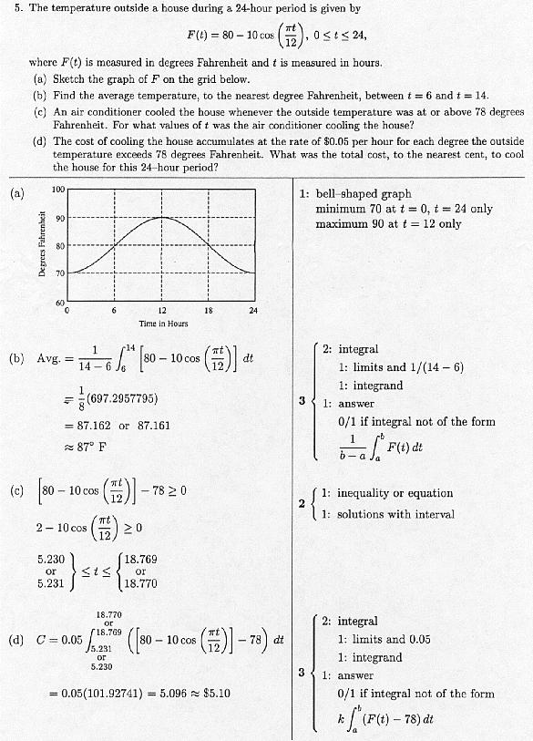 1998 Calculus BC Scoring Guidelines Copyrigh 1998 by College Enrance Examinaion Board.