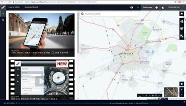Figure 4. Here Map Creator Website Mapillary offers a new approach to traffic photos.