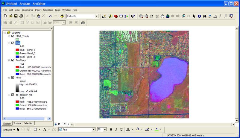 ArcGIS Geoprocessing scripts offer even more customization for your workflows > Automate extremely complex processing functions Output Raster > Combine