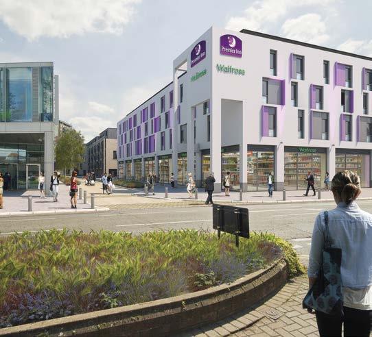 New shops, leisure facilities, homes and public spaces will create a vibrant environment for people to work, visit and