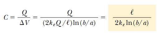 shell of negligible thickness, radius b > a, and charge -Q.