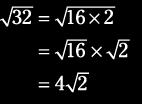 B: Simplest Radical Form Recall: A perfect square is a number that has an integer square root Perfect squares: 1, 4, 9, 16, 25, 36, 49, 64, 81, 100, 121, 144,.
