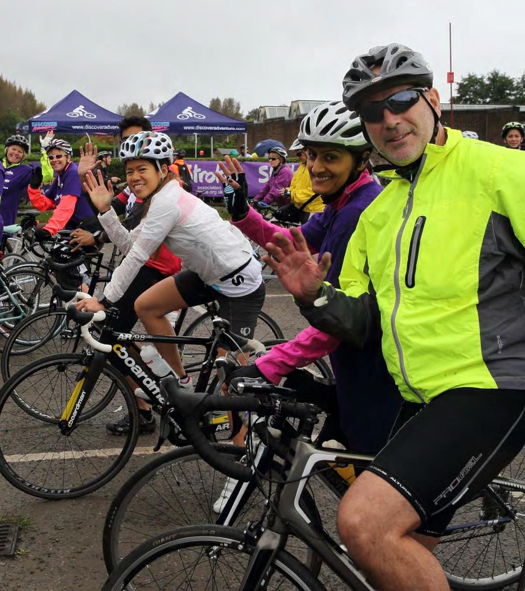 6 K I N G S H O U S E E N T E R P R I S E S Stroke Charity Thames Bridges Cycling Event In S e p t e m b e r, K i n g s H o u s e S p o r t s G r o u n d w e r e p r o u d to h o s t t h e S t r o k