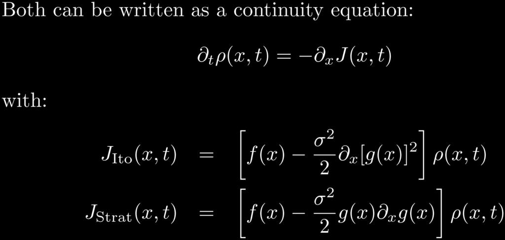 8. The Fokker-Planck equation (II) ẋ = f(x)+g(x)
