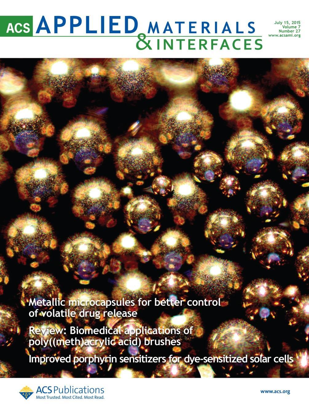 adsorption of the primary catalytic nanoparticles Resulting capsules are non permeable to small, volatile molecules which is very hard to achieve using