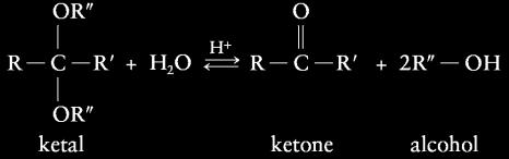 Draw the structural formula for the products of the following reaction: Chemical Reactions - Aldehyde