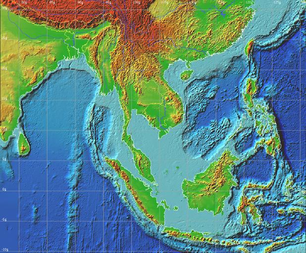 Sources of Seismic Activity in Thailand Subduction zone along the plate boundary in the Andaman Sea.