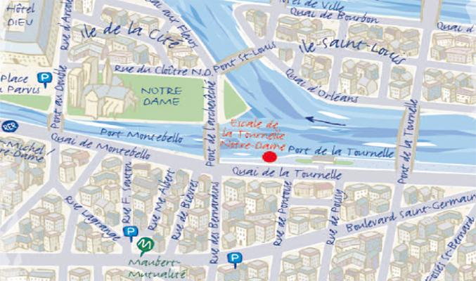 Workshop dinner Meeting point to board the cruise boat (7:30 pm): Escale de La Tournelle - Notre Dame Jussieu We will come back to the same location around 11:30pm.