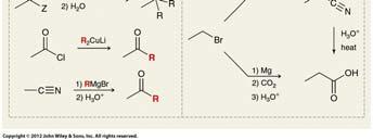 21.13 Preparation and Reactions of Nitriles Nitriles can also react with Grignards. 21.