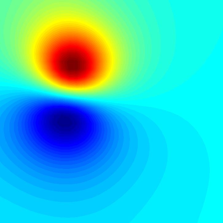 Three components of ISIP data were then calculated from the simulated magnetic fields using equation 9, and were contaminated with synthetic noise. The 3D inverse problem was solved to recover dr Re.