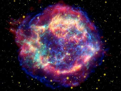 http://chandra.harvard.edu/photo/ Last SN seen(?) in our galaxy Kepler s supernova remnant in the optical (HST yellow), IR (Spitzer (red), and x-ray (Chandra, blue and green).