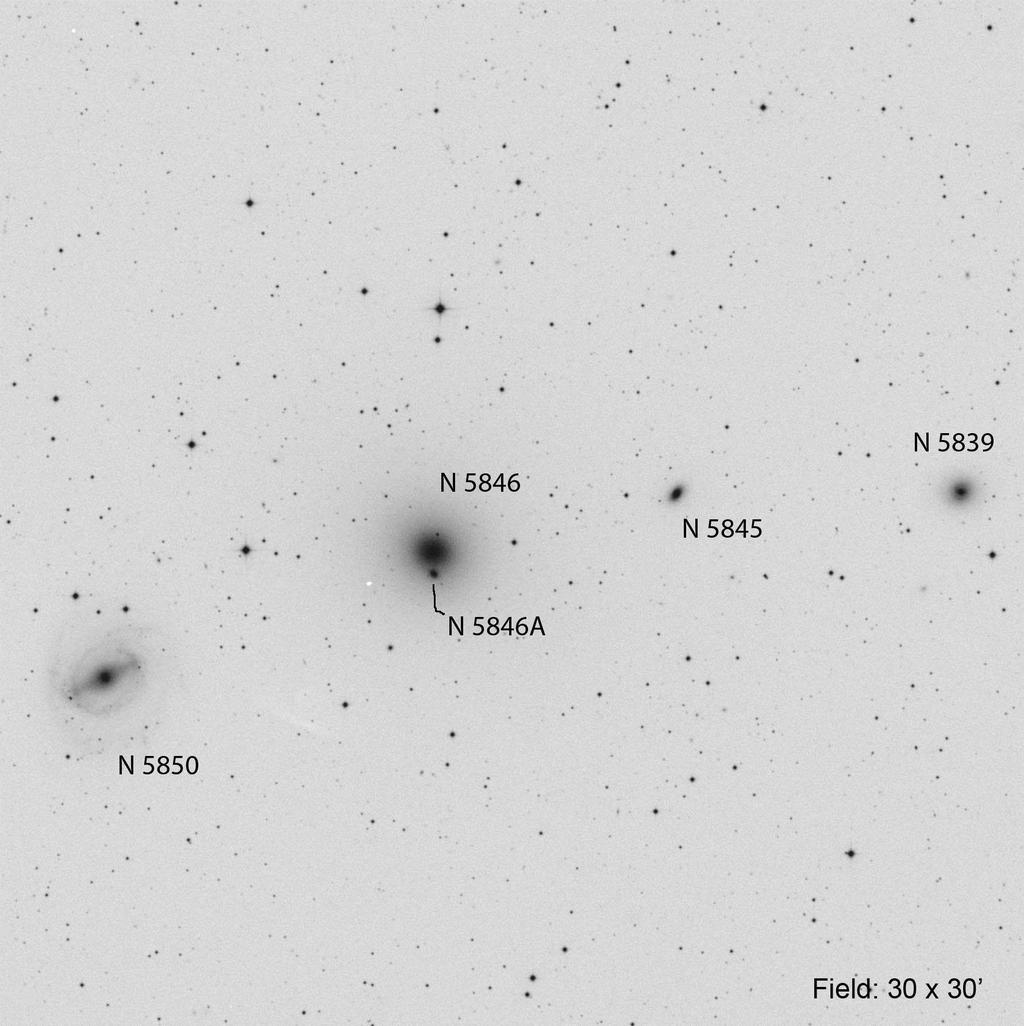 GC 5846 (Virgo) RA Dec Mag1 # of galaxies 15 06 29.