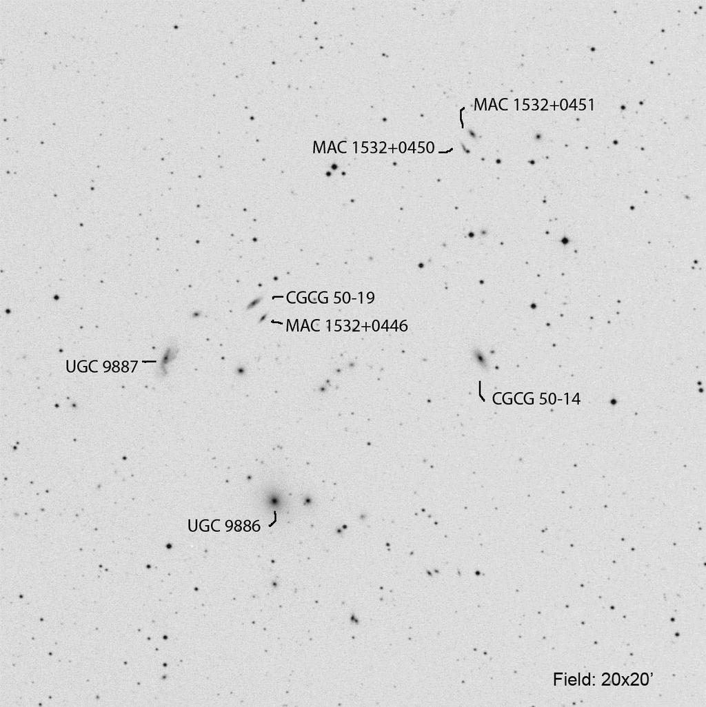 UGC 9887 (Serpens) Other ID RA Dec Mag1 # of galaxies MKW 9 15 32 44.