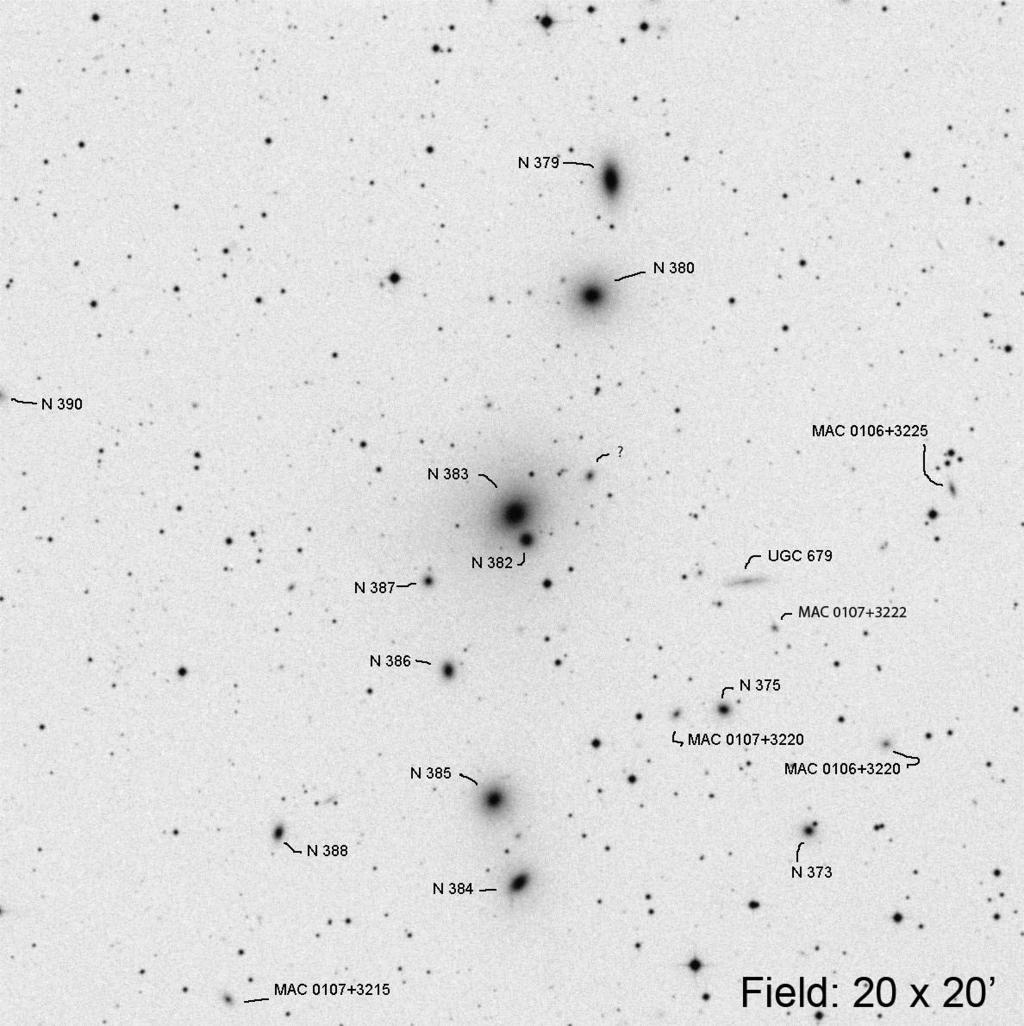 GC 383 (Pisces) RA Dec Mag1 # of galaxies 01 07 25.2 +32 24 47 12.